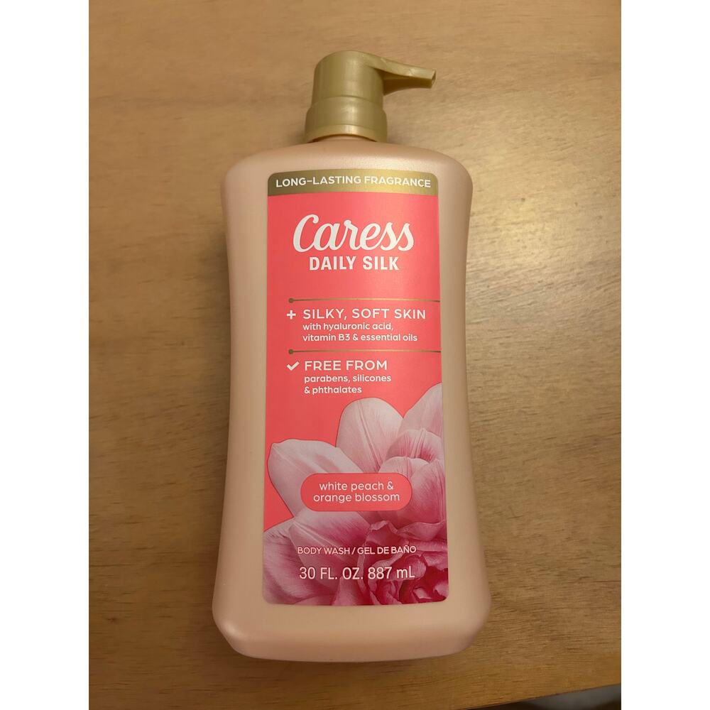 New Women’s Caress Body Wash White Peach 🍑 Orange 🍊 Blossom 30oz